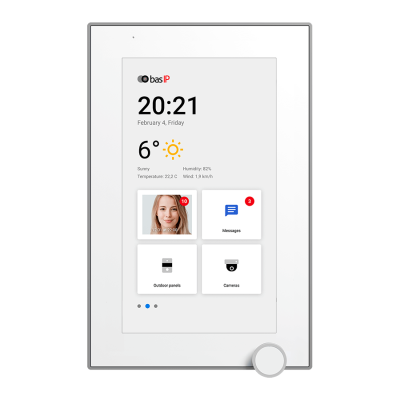 Bas IP AZ-07L WHITE ip домофон